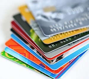 a pile of different Credit Cards